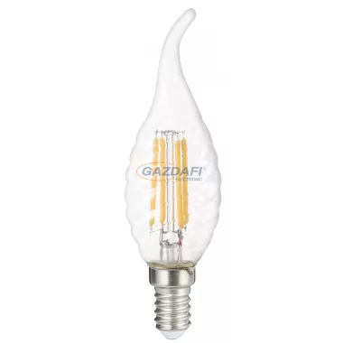 OPTONICA 1414 LED csavart gyertya fényforrás TIP C35 4W 400LM E14 220-240V 2700K - FILAMENT