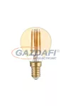 OPTONICA 1418 LED fényforrás G45 4W 400LM E14 175-265V 2700K FILAMENT aranyszínű bura dimmelhető