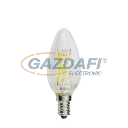   OPTONICA 1469 LED gyertya fényforrás C35 4W 400LM E14 175-265V 4000K FILAMENT dimmelhető