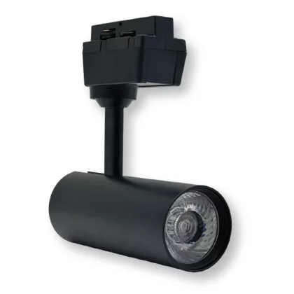  OPTONICA 15102 LED TRACK LIGHT 12W 220V BRIDGELUX COB CHIP 1200LM 2700K BLACK BODY