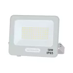   OPTONICA 15810 LED SMD FLOODLIGHT WHITE 50W 90lm/W AC180-265V 120° IP65 6000K - 15cm CABLE