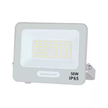 OPTONICA 15812 LED SMD FLOODLIGHT WHITE 50W 90lm/W AC180-265V 120° IP65 3000K - 15cm CABLE OPTONICA 15812 LED SMD FLOODLIGHT WHITE 50W 90lm/W AC180-265V 120° IP65 3000K - 15cm CABLE