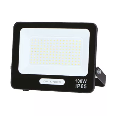 OPTONICA 15828 LED SMD FLOODLIGHT BLACK 100W 90lm/W AC180-265V 120° IP65 6000K - 15cm CABLE OPTONICA 15828 LED SMD FLOODLIGHT BLACK 100W 90lm/W AC180-265V 120° IP65 6000K - 15cm CABLE