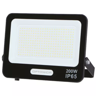 OPTONICA 15836 LED SMD FLOODLIGHT BLACK 300W 90lm/W AC180-265V 120° IP65 4000K - 30cm CABLE OPTONICA 15836 LED SMD FLOODLIGHT BLACK 300W 90lm/W AC180-265V 120° IP65 4000K - 30cm CABLE