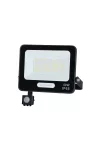 OPTONICA 15857 LED SMD FLOODLIGHT BLACK 50W 90lm/W AC180-265V 120° IP65 6000K + SENSOR - 15cm CABLE OPTONICA 15857 LED SMD FLOODLIGHT BLACK 50W 90lm/W AC180-265V 120° IP65 6000K + SENSOR - 15cm CABLE