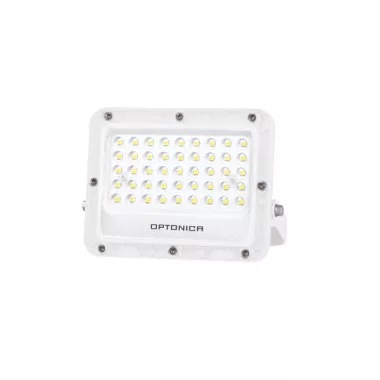 OPTONICA 15865 LED SMD FLOODLIGHT WHITE 30W 100lm/W AC180-265V 90° IP65 6000K - 30cm CABLE
