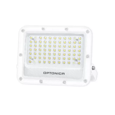 OPTONICA 15868 LED SMD FLOODLIGHT WHITE 50W 100lm/W AC180-265V 90° IP65 6000K - 70cm CABLE OPTONICA 15868 LED SMD FLOODLIGHT WHITE 50W 100lm/W AC180-265V 90° IP65 6000K - 70cm CABLE