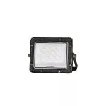   OPTONICA 15875 LED SMD FLOODLIGHT BLACK 10W 100lm/W AC180-265V 90° IP65 4000K - 30cm CABLE