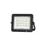   OPTONICA 15879 LED SMD FLOODLIGHT BLACK 20W 100lm/W AC180-265V 90° IP65 3000K - 30cm CABLE