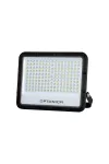 OPTONICA 15888 LED SMD FLOODLIGHT BLACK 100W 100lm/W AC180-265V 90° IP65 3000K - 100cm CABLE