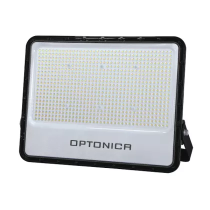   OPTONICA 15898 LED SMD FLOODLIGHT BLACK 500W 140lm/W AC180-265V 90° IP65 4000K - 100cm CABLE