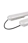 OPTONICA 16702 LED WATERPROOF LIGHT FIXTURE IP65 120CM 40W 4400LM 4000K - LINKABLE