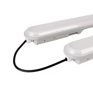 OPTONICA 16702 LED WATERPROOF LIGHT FIXTURE IP65 120CM 40W 4400LM 4000K - LINKABLE