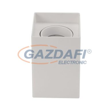 OPTONICA 2003 spot lámpatest szögletes műanyag GU10 fehér IP20 MAX-10W