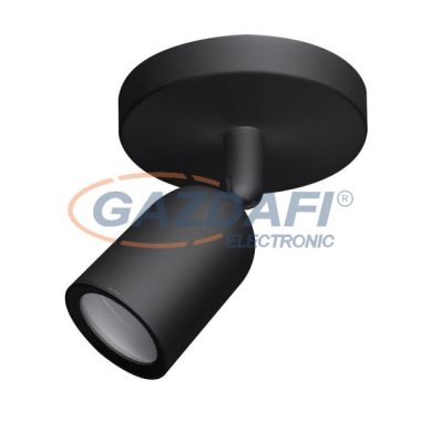 OPTONICA 2022 spot lámpatest műanyag fekete GU10 IP20 MAX-10W