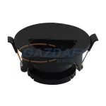   OPTONICA 2034 spot lámpatest alumínium fekete GU10 IP20 MAX-35W