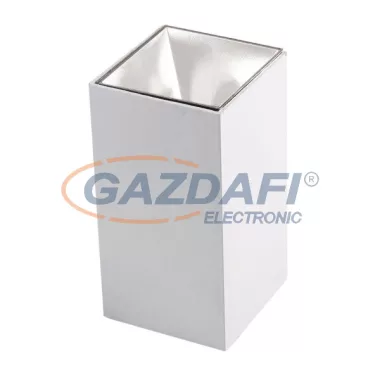 OPTONICA 2040 spot lámpatest alumínium - kívül fehér/belül fehér - GU10 IP20 MAX-35W