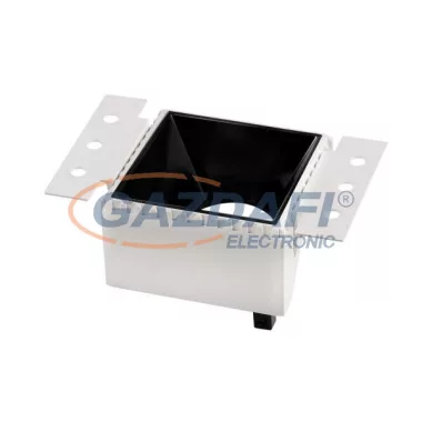 OPTONICA 2045 spot lámpatest alumínium szögletes fehér GU10 IP20 MAX-35W