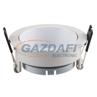 OPTONICA 2047 spot lámpatest alumínium kerek - kívül fehér/belül fehér - GU10 IP20 MAX-35W