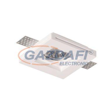 OPTONICA 2061 mennyezeti spot lámpatest süllyesztett, gipsz szögletes GU10 MAX-35W