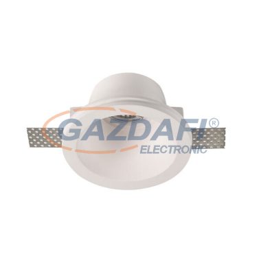 OPTONICA 2069 mennyezeti spot lámpatest süllyesztett, gipsz kerek opál GU10 MAX-35W