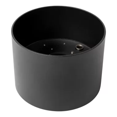 OPTONICA 2082 fix spot falon kívüli alumínium fekete GU10- IP20 MAX-35W