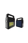 OPTONICA 228 SOLAR BLUETOOTH SPEAKER+LAMP 3.7V 6AH, 3W 400LM IP44 - BLACK