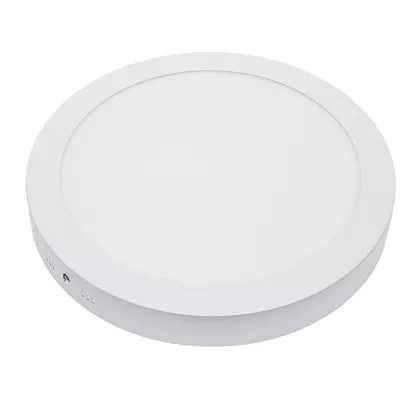   OPTONICA 2412 LED panel, falon kívüli, kerek 24W AC85-260V 50-60Hz 2800K