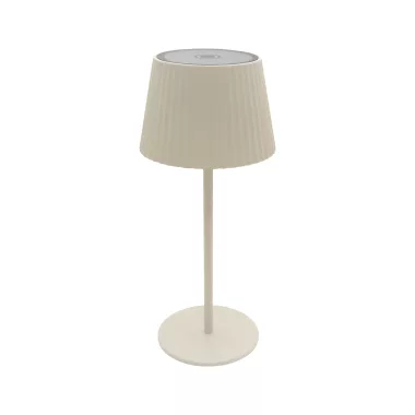 OPTONICA 253 LED TABLE LAMP 2.2W 260LM 2700K-6500K(Switchable) 2*2200mAh Li-ion Battery IP54 - BEIGE
