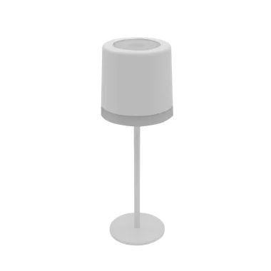 OPTONICA 255 LED TABLE LAMP 2.2W 260LM 2700K-6500K(Switchable) 2*2200mAh Li-ion Battery IP54 - WHITE OPTONICA 255 LED TABLE LAMP 2.2W 260LM 2700K-6500K(Switchable) 2*2200mAh Li-ion Battery IP54 - WHITE