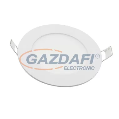 OPTONICA 2601 LED panel, süllyesztett kerek 6W 440LM AC85-265V CRI>95 6000K