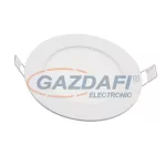   OPTONICA 2604 LED panel, süllyesztett kerek 12W 1000LM AC85-265V CRI>95 6000K
