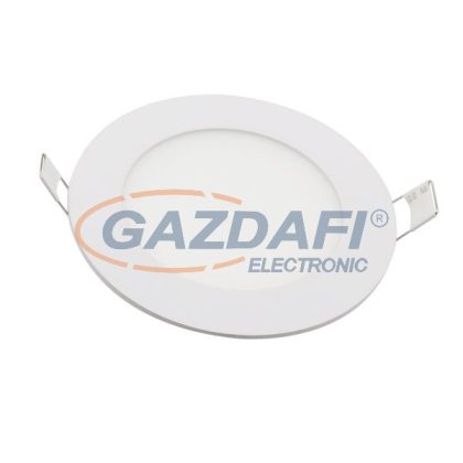   OPTONICA 2610 LED panel, süllyesztett kerek 18W 1500LM AC85-265V CRI>95 2700K