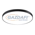   OPTONICA 2910 LED mennyezeti lámpa kerek 5630SMD 54W AC175-260V 4050LM 3000K - fekete