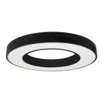   OPTONICA 2913 LED mennyezeti lámpa kerek 5630SMD 36W AC175-260V 2700LM 4500K - fekete