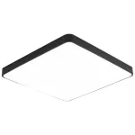   OPTONICA 2922 LED mennyezeti lámpa 5630SMD 30W AC175-260V 2250LM 3000K fekete színben