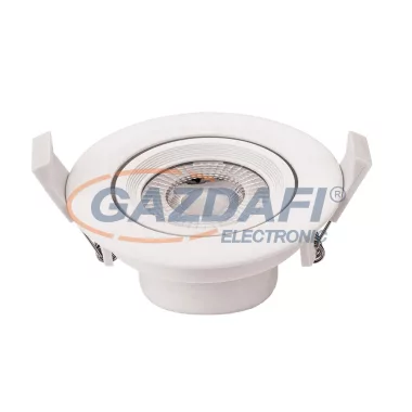 OPTONICA 3264 5W LED COB spot lámpa kerek billenthető AC100-240V 375LM 6000K
