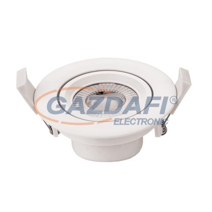   OPTONICA 3264 5W LED COB spot lámpa kerek billenthető AC100-240V 375LM 6000K