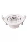 OPTONICA 3266 5W LED COB spot lámpa kerek billenthető AC100-240V 375LM 2700K