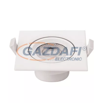   OPTONICA 3267 5W LED COB spot lámpa szögletes billenthető AC100-240V 375LM 6000K