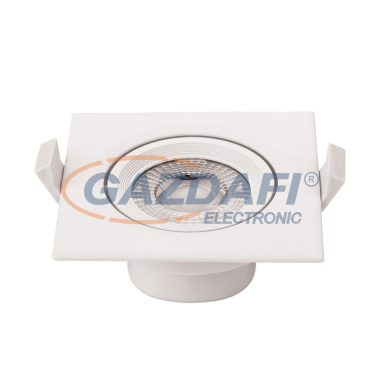 OPTONICA 3287 7W LED COB spot lámpa szögletes billenthető AC100-240V 525LM 6000K