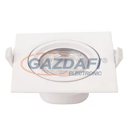   OPTONICA 3293 10W LED COB spot lámpa szögletes billenthető AC100-240V 750LM 6000K