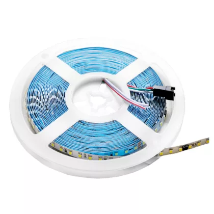   OPTONICA 4417 LED STRIP RUNNING WATER EFFECT SMD2835 126LEDS/m 4.8W/M 4000K SET(ADAPTER+CONTROLLER) - 5m