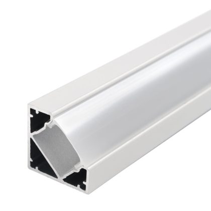 OPTONICA 5102 alumínium LED profil fehér /fehér  L=2m