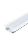 OPTONICA 5106 alumínium LED profil fehér /fehér  L=2m
