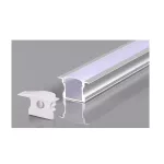   OPTONICA 5108 ALUMINIUM PROFILE FOR LED STRIP GRAY BODY L=2m 17.2x14.3x12.6mm