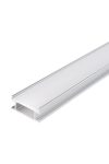 OPTONICA 5113 alumínium LED profil szürke/fehér L=2m