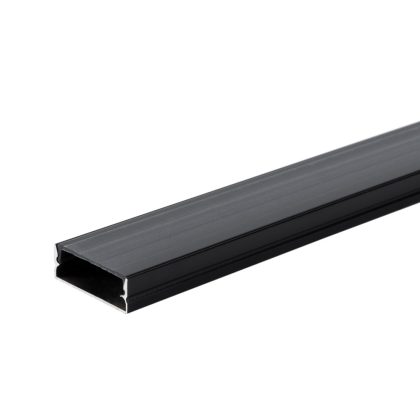   OPTONICA 5114 alumínium LED profil fekete /fekete  L=2m 30x10mm