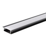   OPTONICA 5119 alumínium LED profil fekete /fehér  L=2m 41x10mm