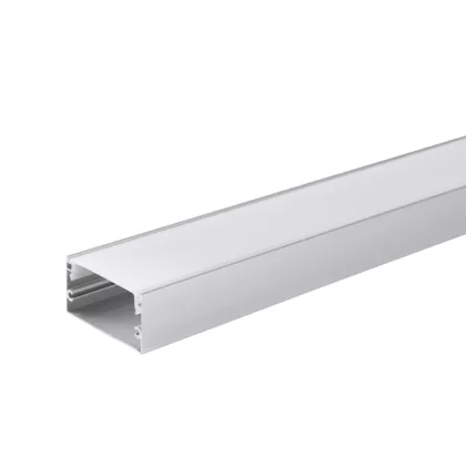   OPTONICA 5121 alumínium LED profil ezüst /fehér  L=2m 40x20mm